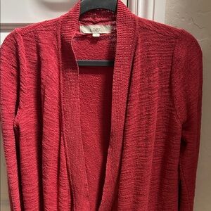 LOFT Bold Red Women's Cardigan
